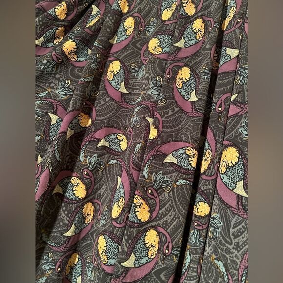 NWT Lularoe Madison Skirt - Peacock - Picture 3 of 5